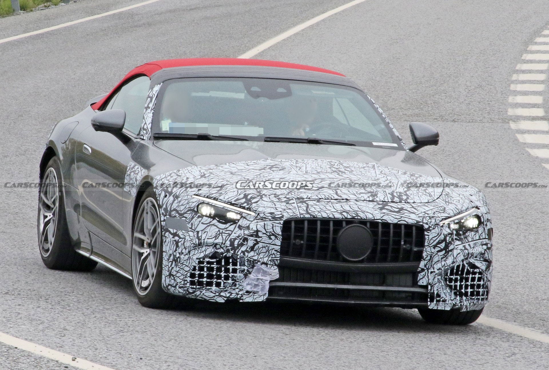 2022 Mercedes-AMG SL Drops Camo And Looks Like A Four-Seat GT Roadster In Latest Spy Photos