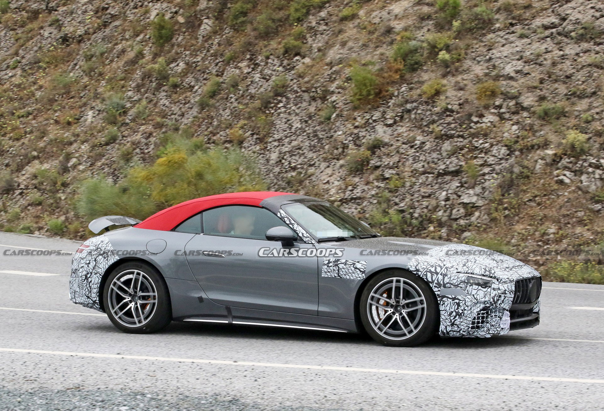 2022 Mercedes-AMG SL Drops Camo And Looks Like A Four-Seat GT Roadster In Latest Spy Photos