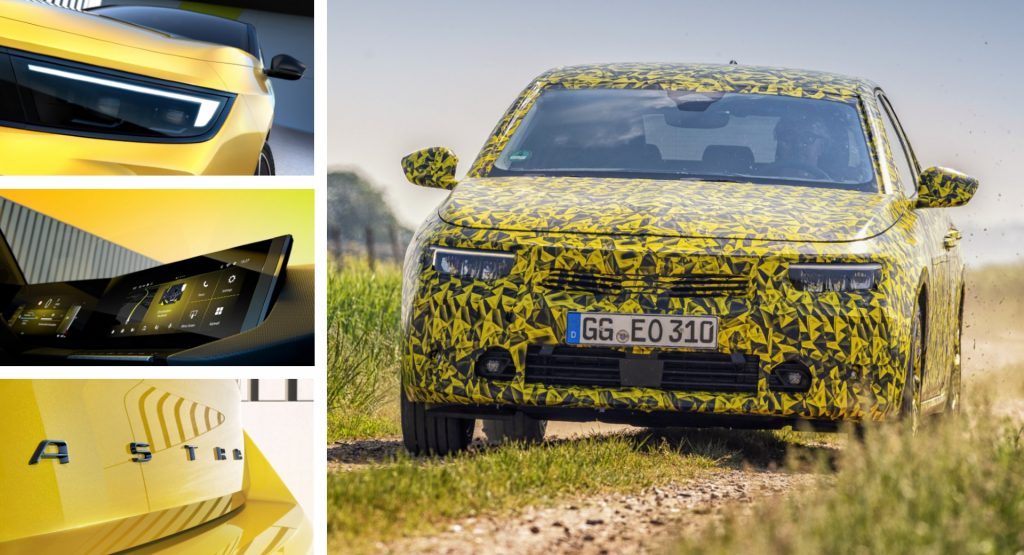  Opel Teases 2022 Astra In Camo Just Ahead Of Debut
