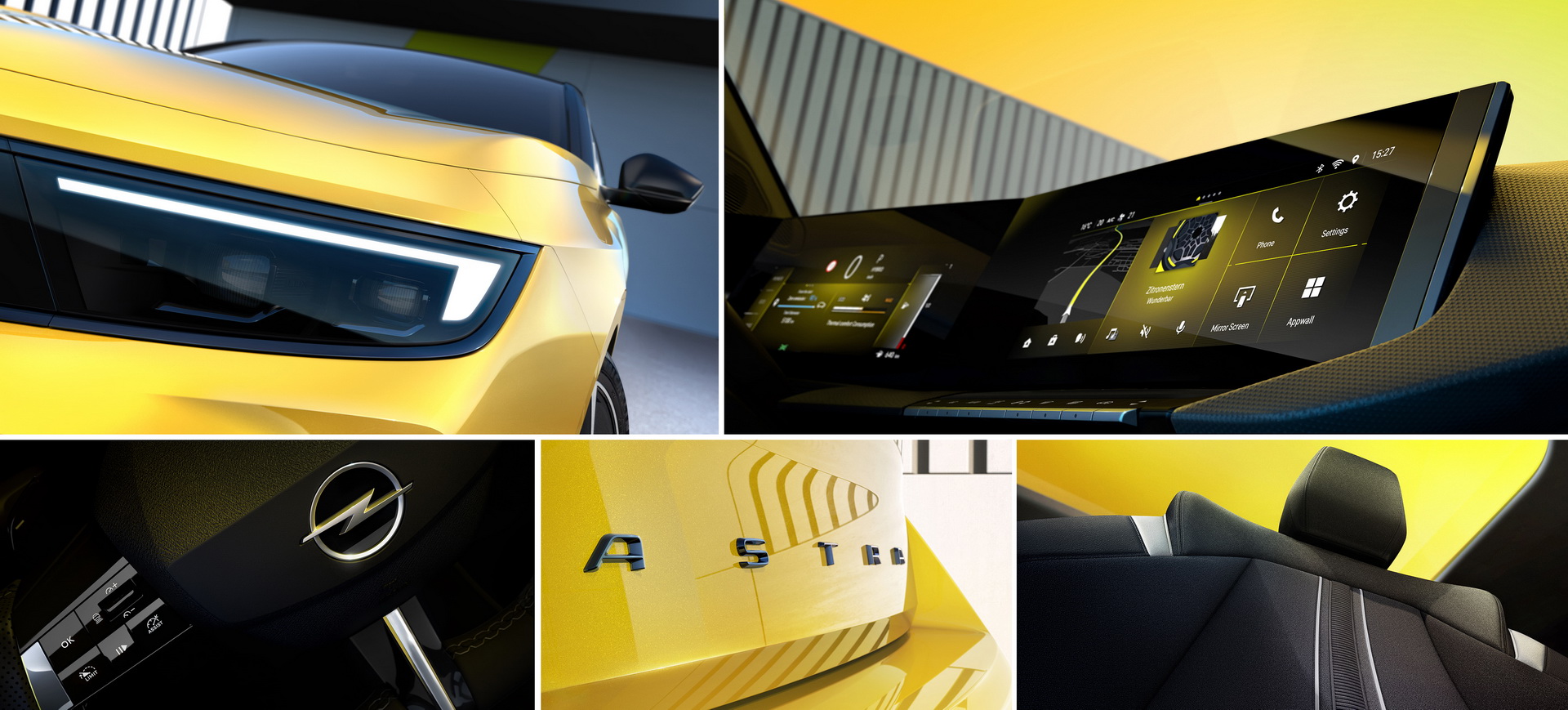 2022 Opel Astra Shows Its Face And Digital Cockpit In New Teaser Images