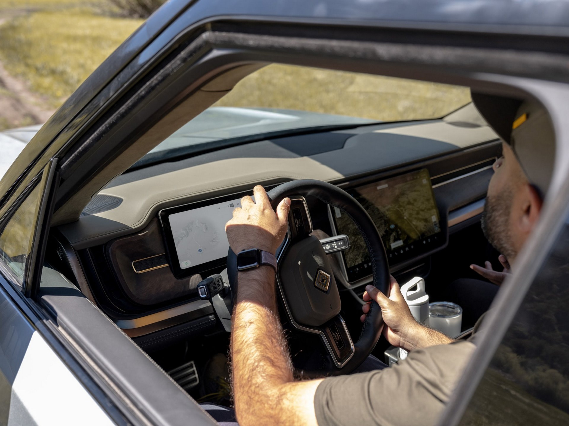 Rivian Showcases The R1T’s Interior, Features Everything From A Removable Speaker To A 16-Inch Infotainment System