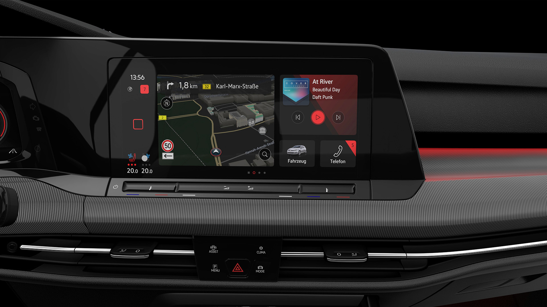 The 2022 Golf R Gets An F1-Style Rev Counter And An M-Style R Button