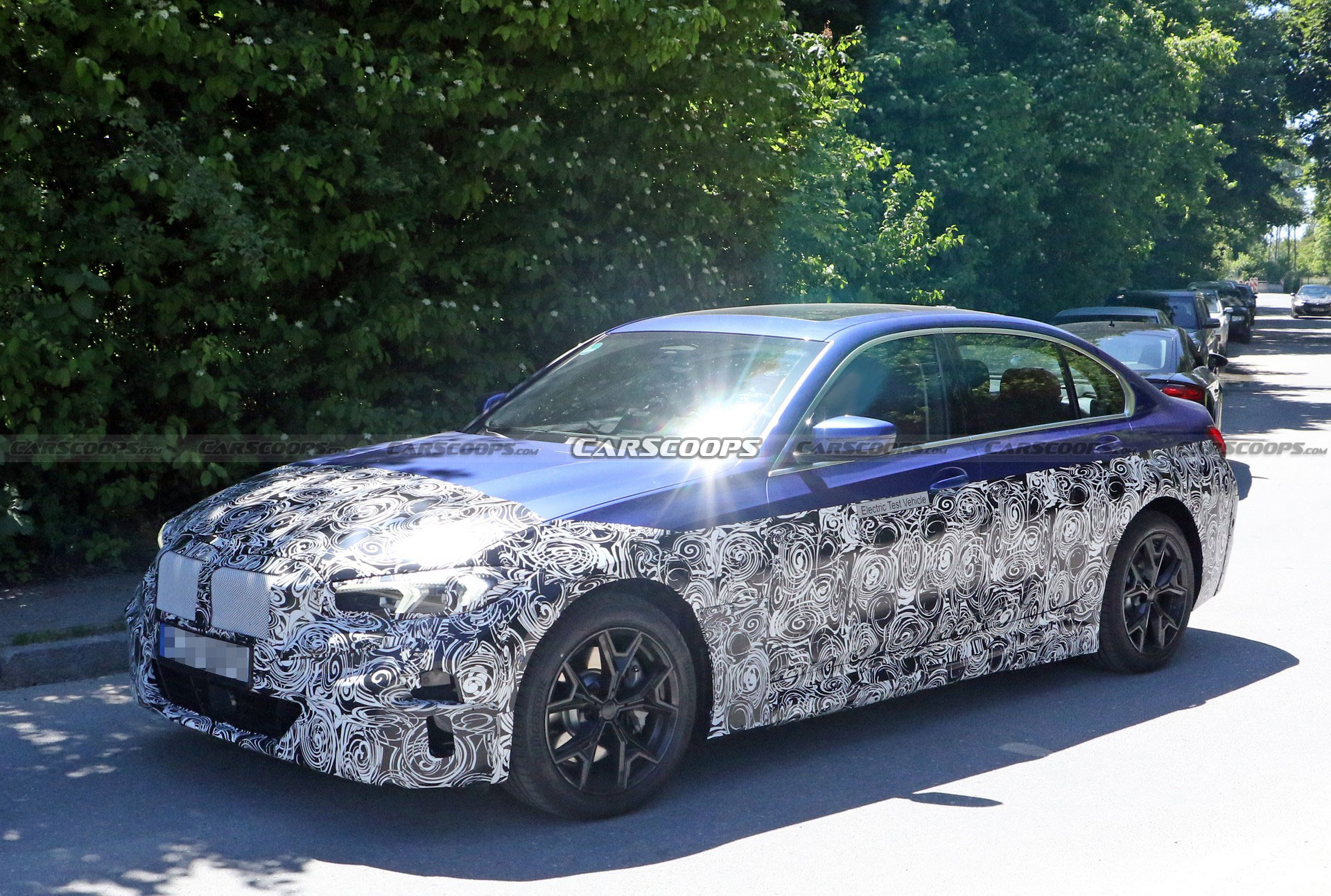 Upcoming BMW 3-Series EV Spied, Appears To Be Based On The Long-Wheelbase Variant