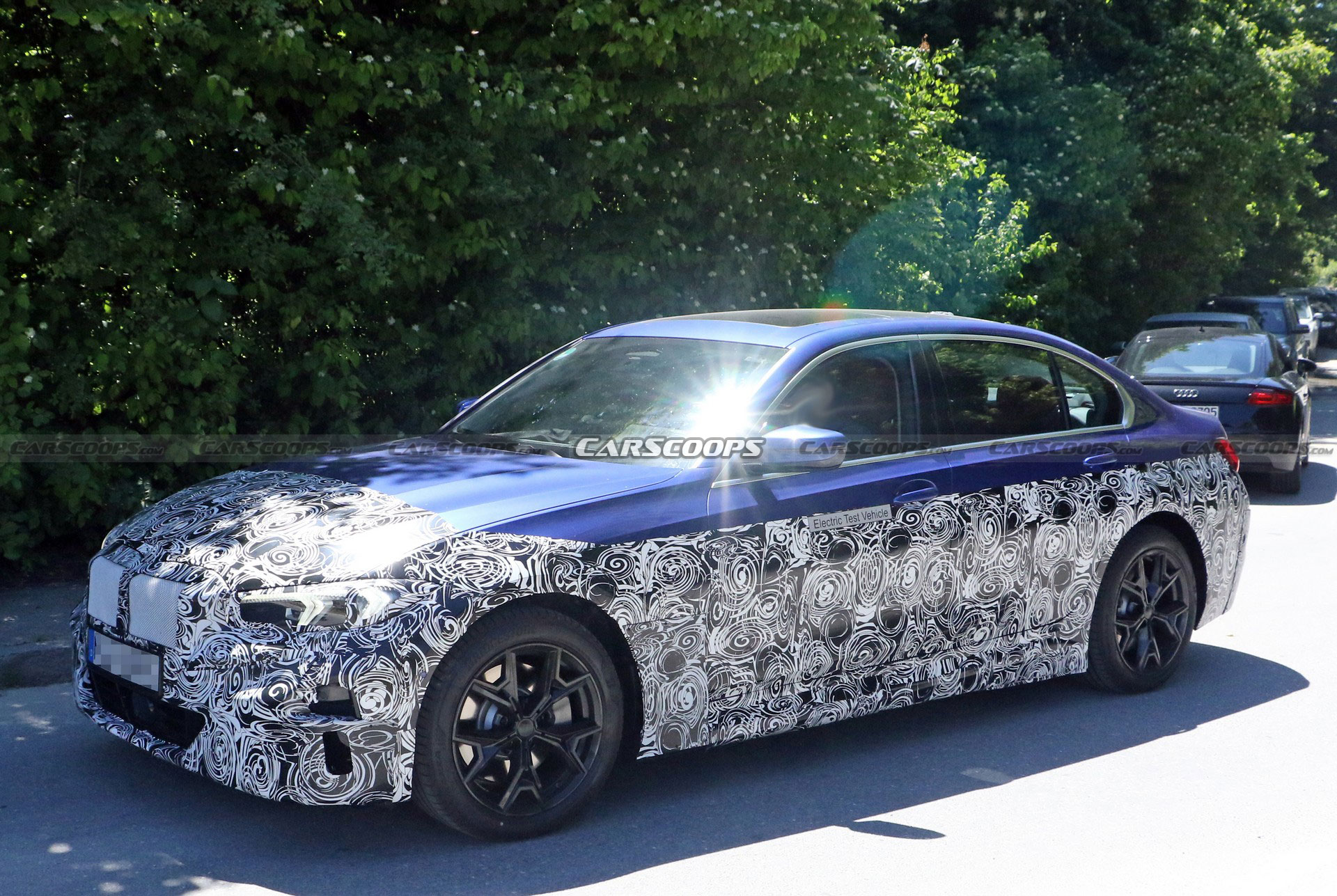 Upcoming BMW 3-Series EV Spied, Appears To Be Based On The Long-Wheelbase Variant
