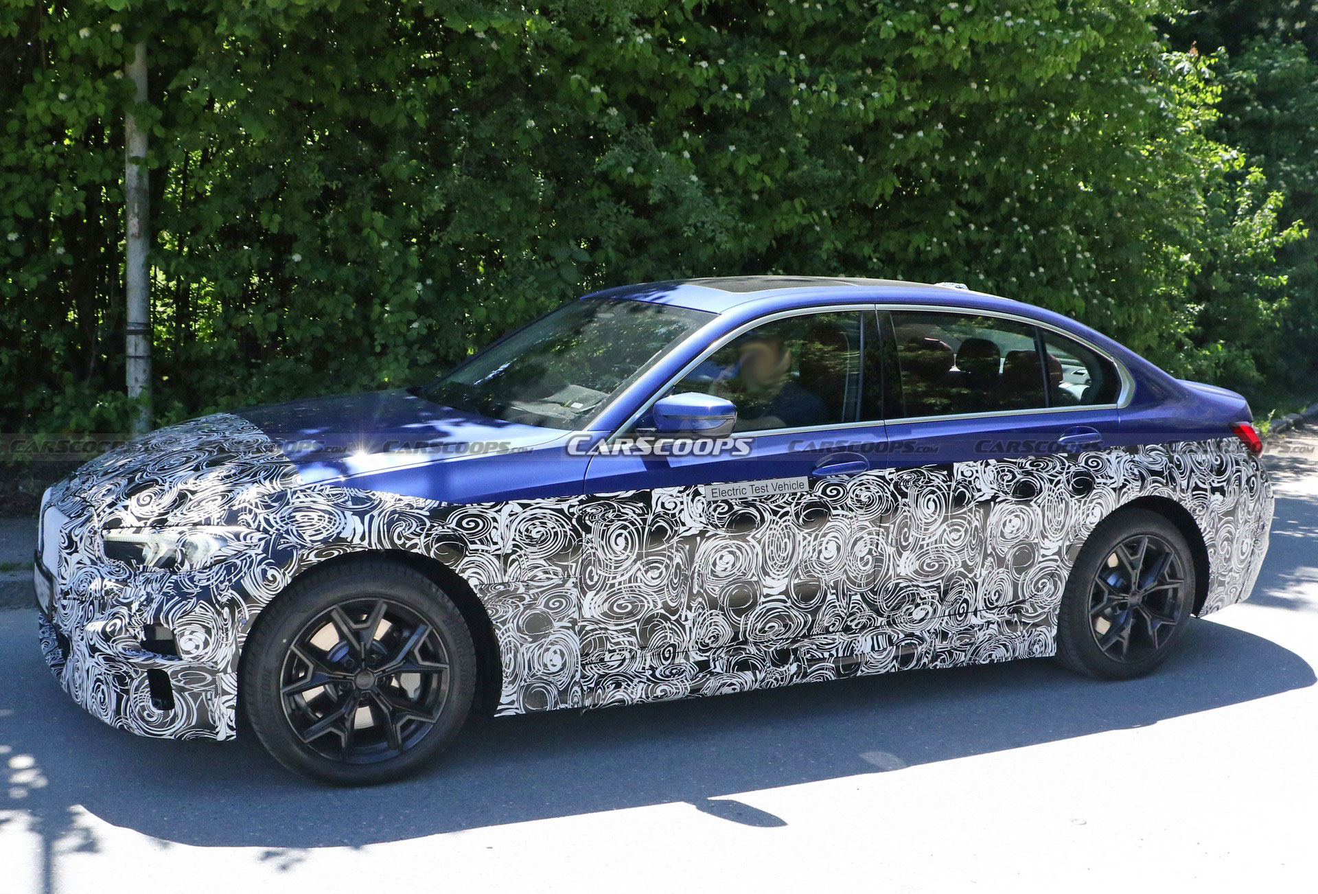 Upcoming BMW 3-Series EV Spied, Appears To Be Based On The Long-Wheelbase Variant