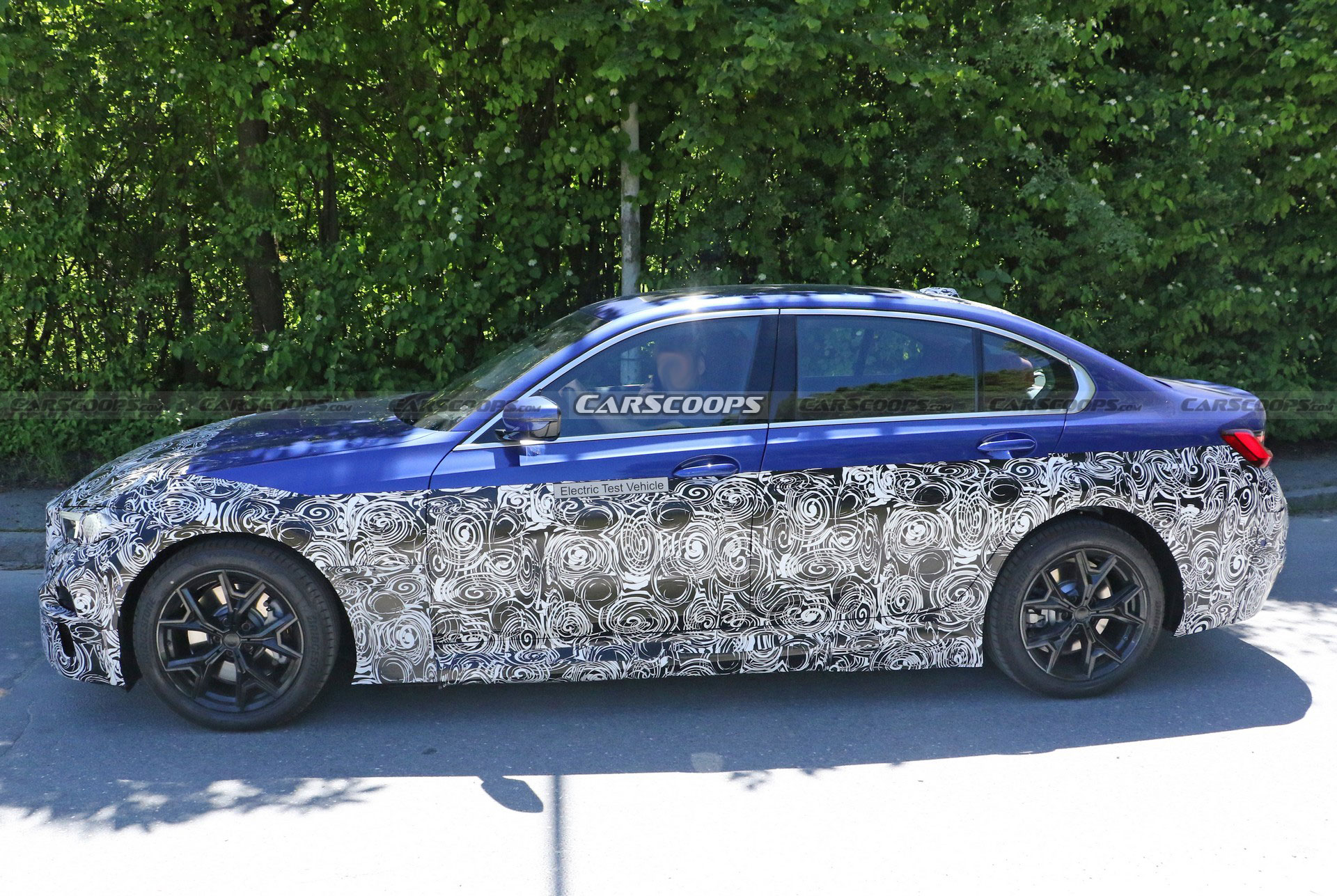 Upcoming BMW 3-Series EV Spied, Appears To Be Based On The Long-Wheelbase Variant