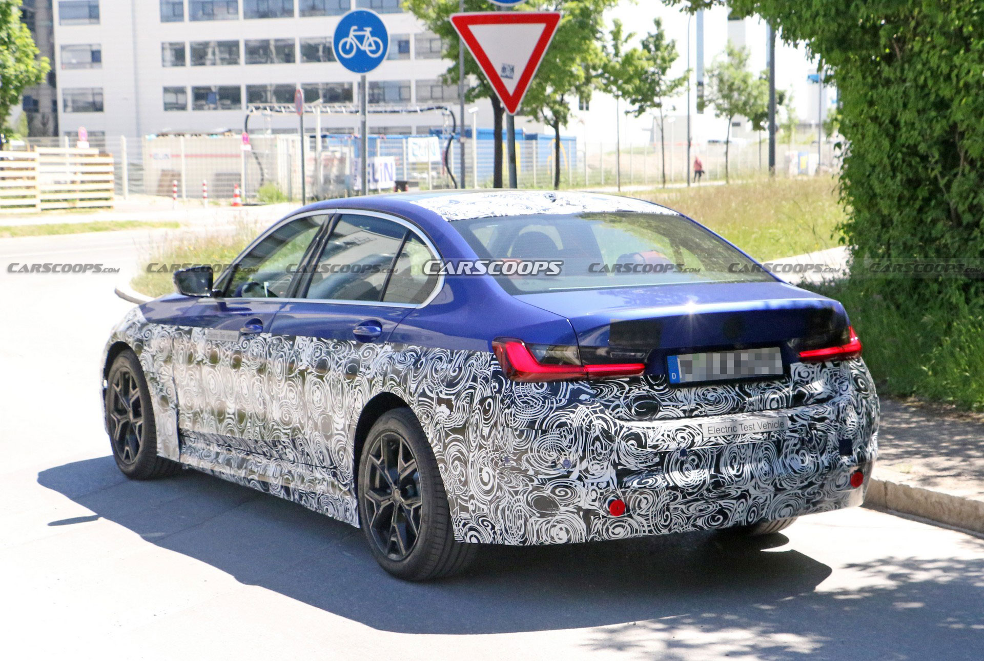Upcoming BMW 3-Series EV Spied, Appears To Be Based On The Long-Wheelbase Variant