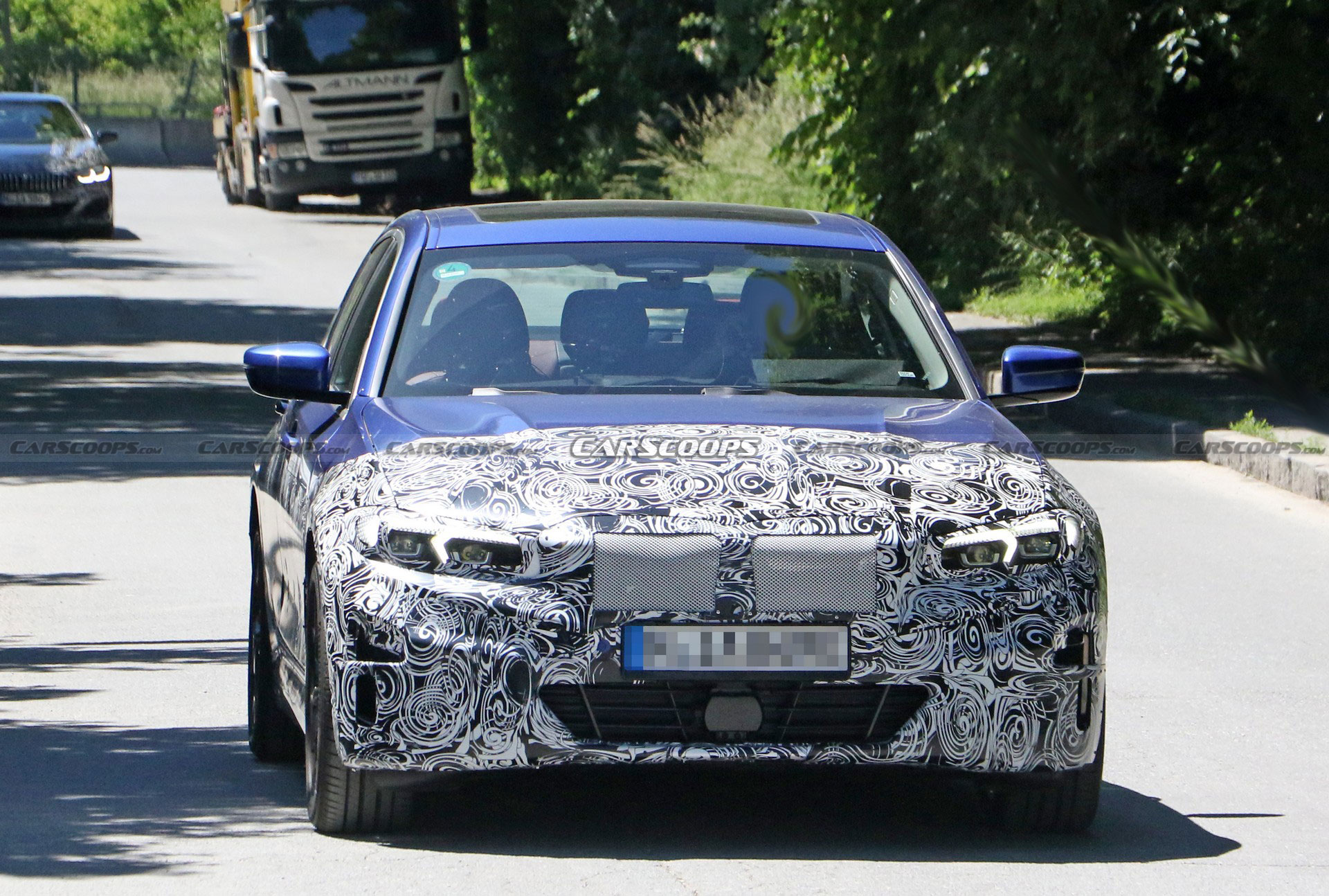 Upcoming BMW 3-Series EV Spied, Appears To Be Based On The Long-Wheelbase Variant