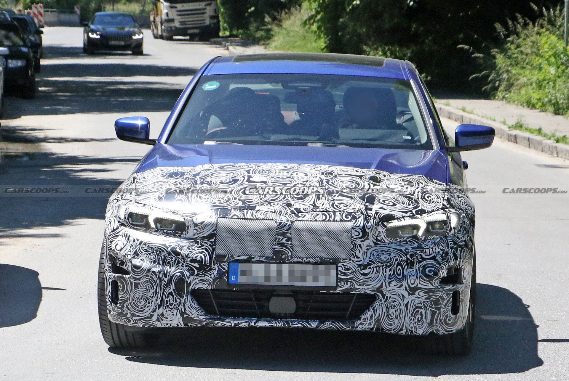 Upcoming BMW 3-Series EV Spied, Appears To Be Based On The Long-Wheelbase Variant