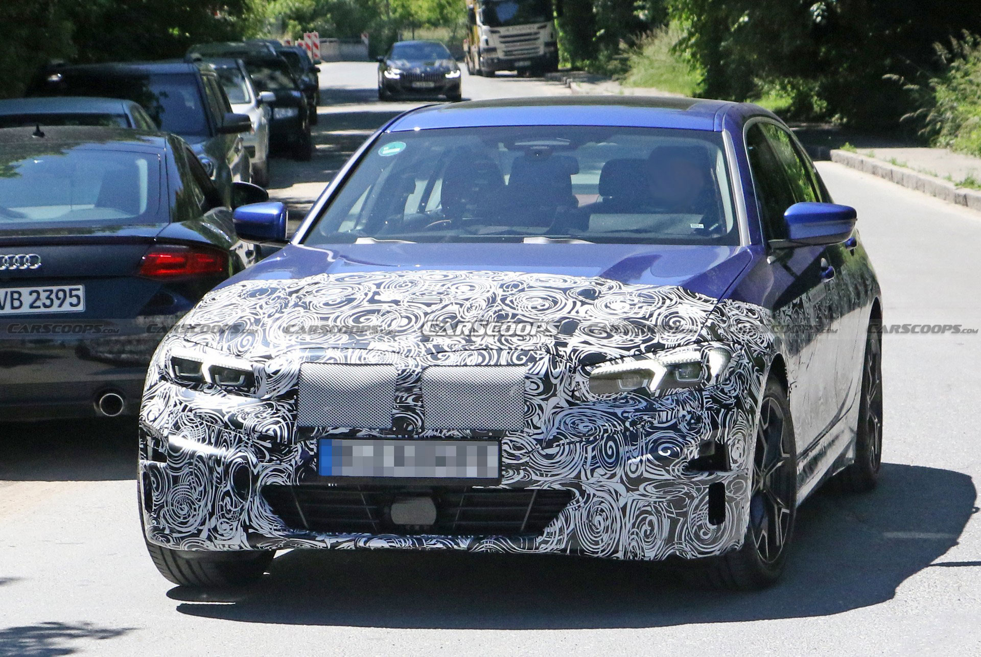 Upcoming BMW 3-Series EV Spied, Appears To Be Based On The Long-Wheelbase Variant
