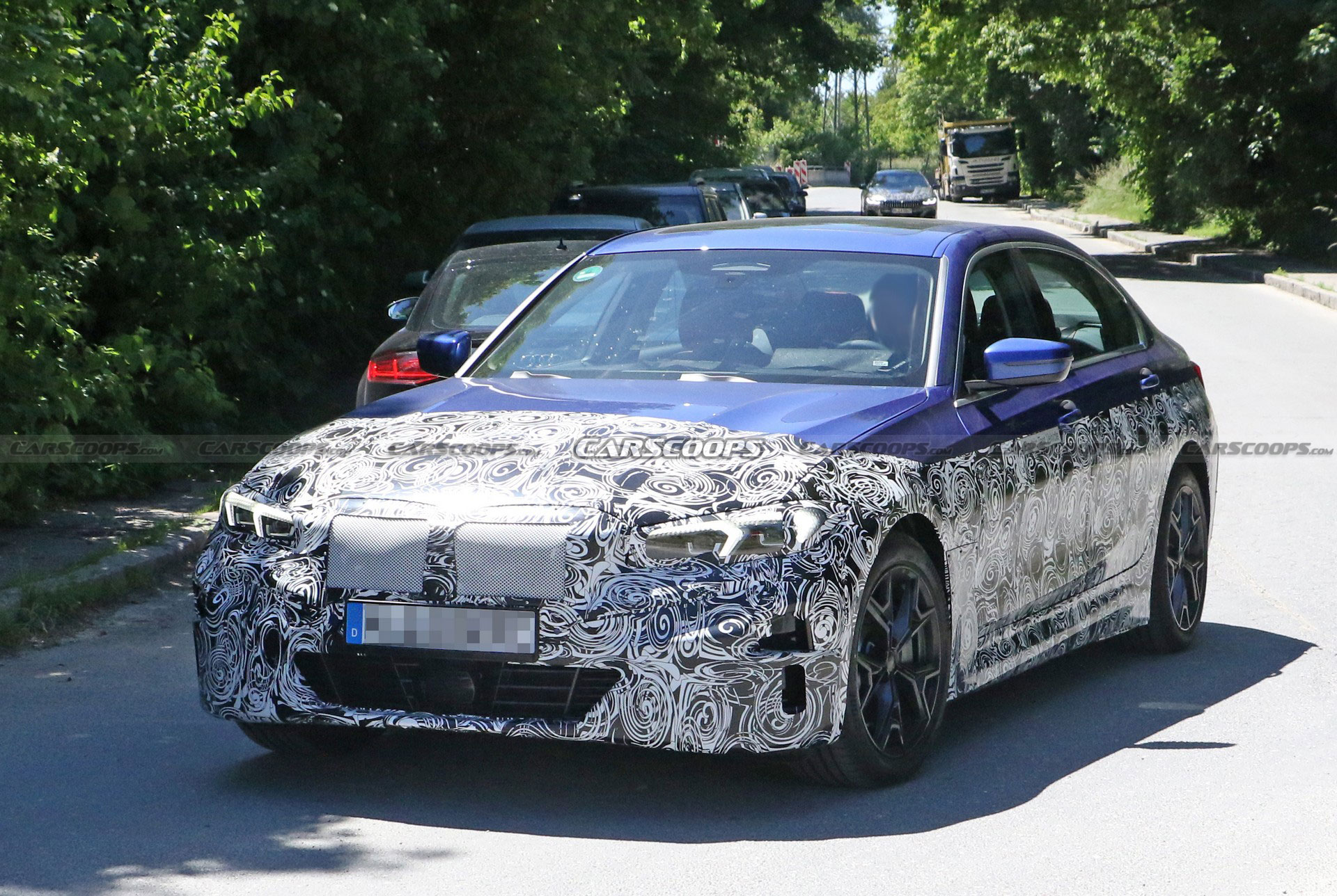 Upcoming BMW 3-Series EV Spied, Appears To Be Based On The Long-Wheelbase Variant