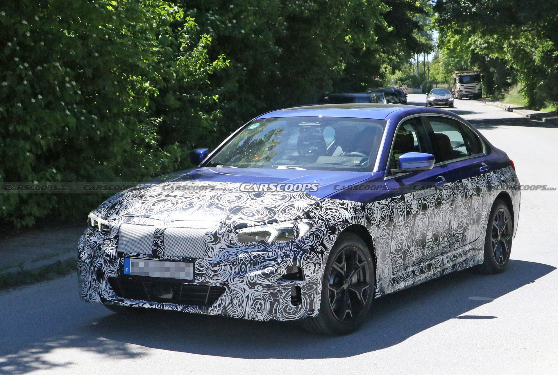 Upcoming BMW 3-Series EV Spied, Appears To Be Based On The Long-Wheelbase Variant
