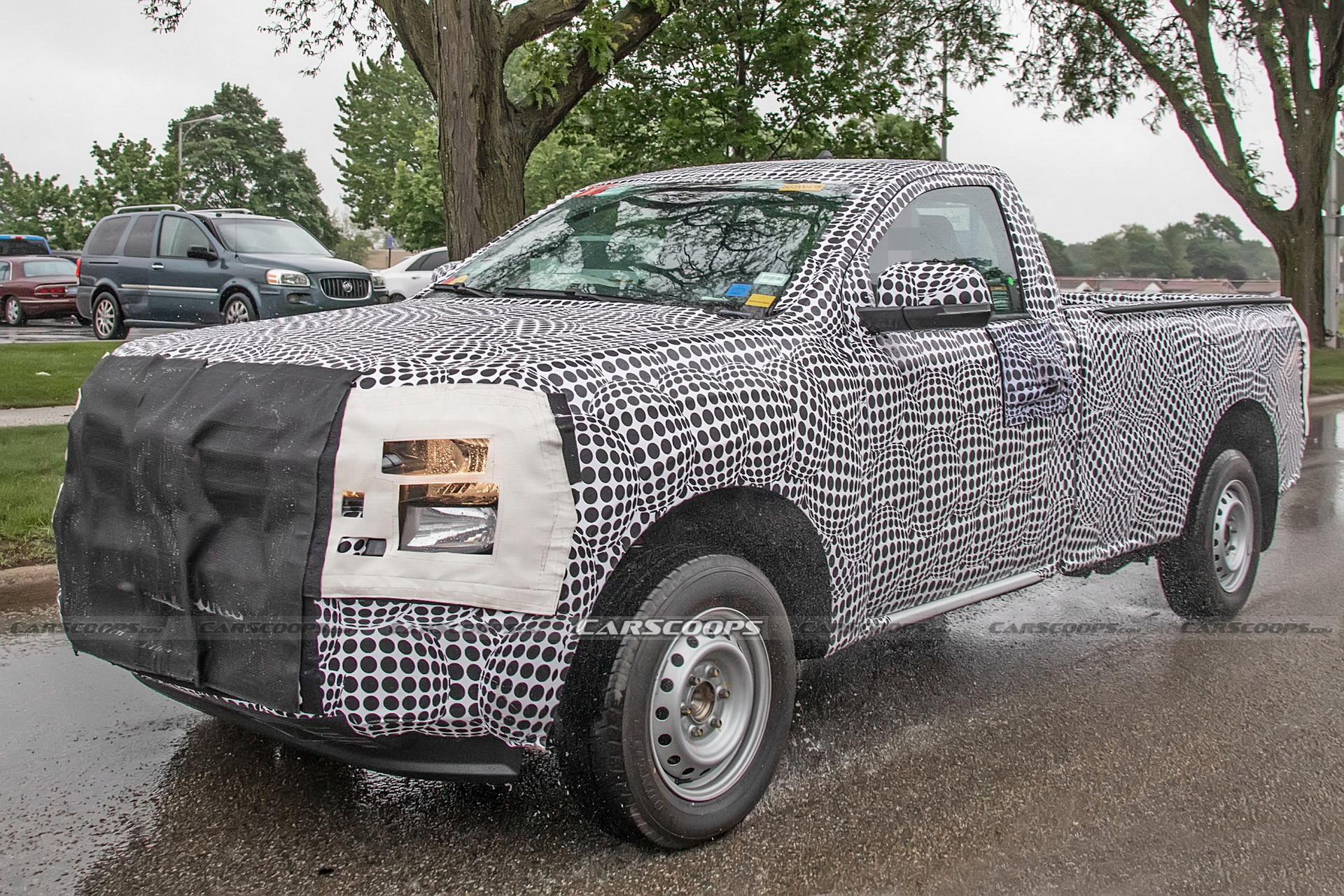 Ford Caught Testing Worksite Special Single-Cab Version Of 2023 Ranger