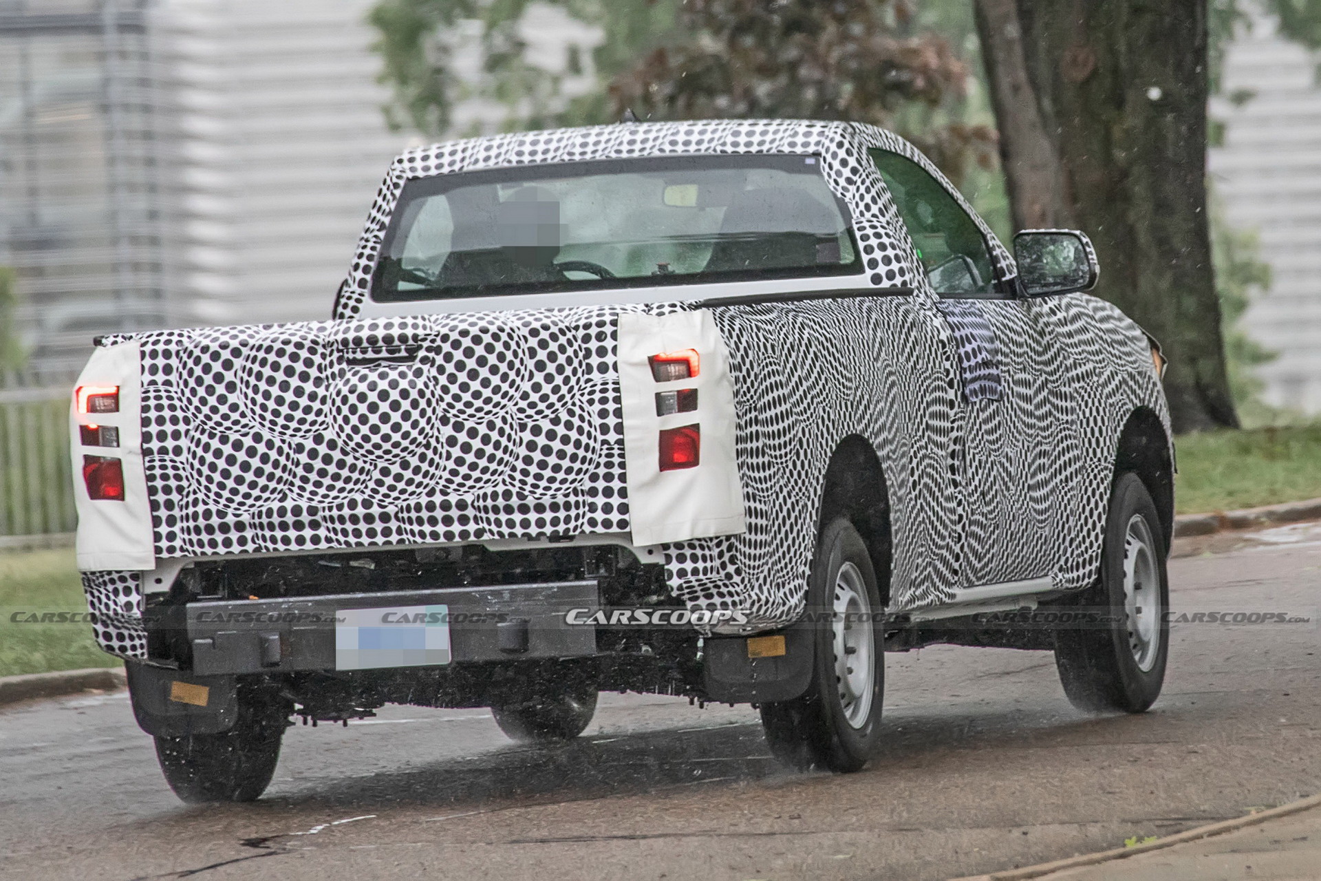 Ford Caught Testing Worksite Special Single-Cab Version Of 2023 Ranger