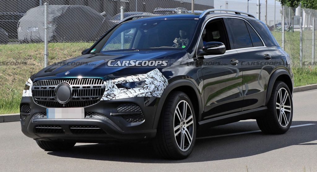  2023 Mercedes GLE Spied For The First Time, Will Be Getting A Minor Facelift