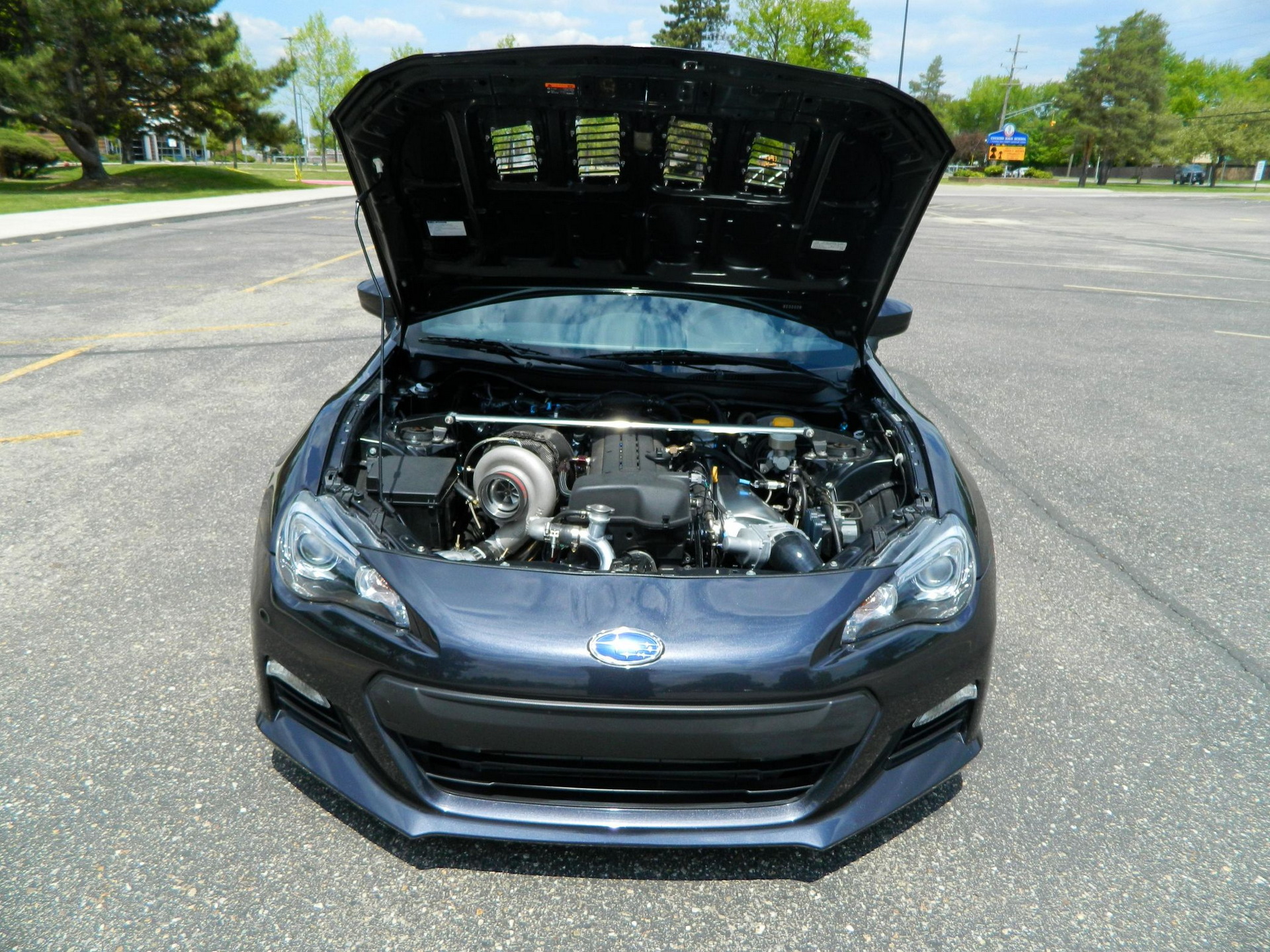 This Unassuming Subaru BRZ Has A Mk4 Toyota Supra’s Engine And A Nissan 370Z’s Transmission