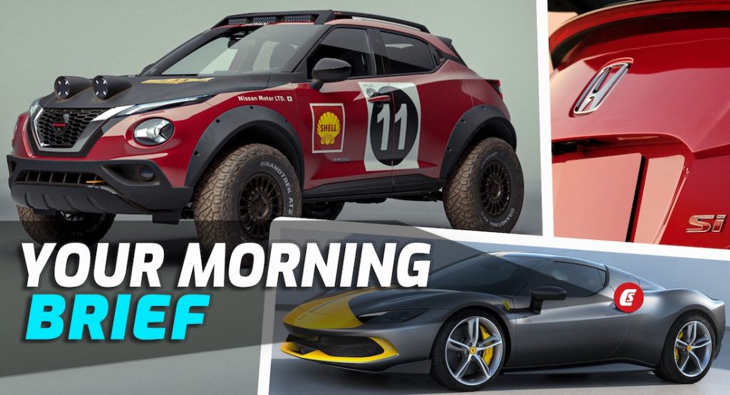  Ferrari 296 GTB, Civic Si Sedan-Only?, Nissan Juke Rally Concept, Aston Martin Valkyrie In Action: Your Morning Brief