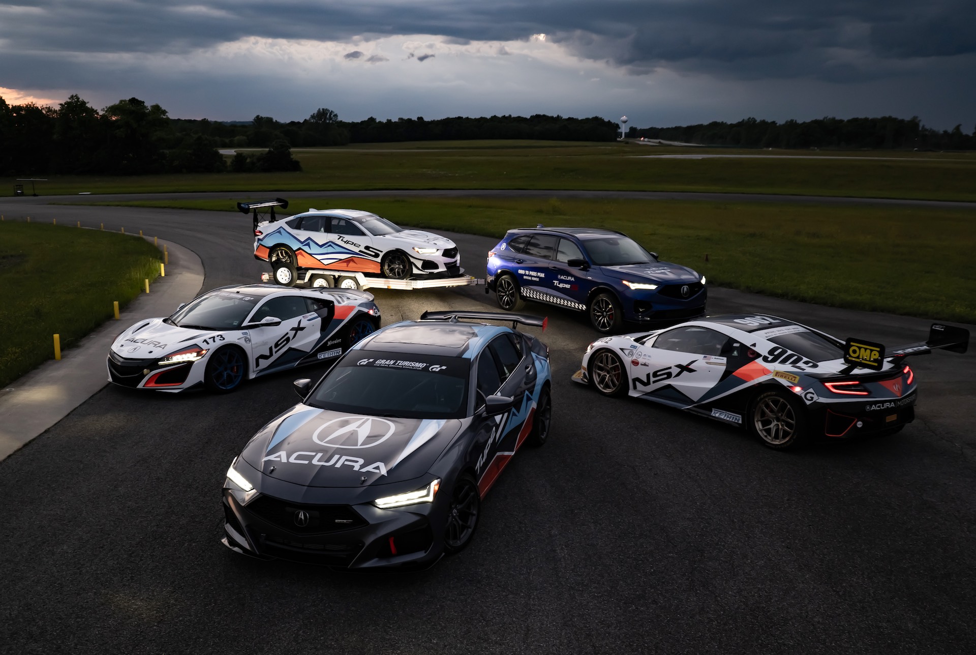 Acura’s New 2022 MDX Type S Is Towing A TLX Racecar From Ohio To Pikes Peak