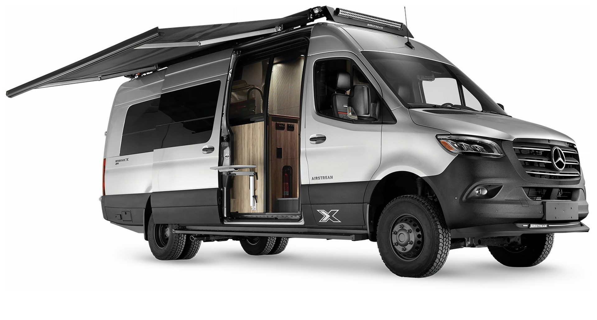 The 2022 Airstream Interstate 24X Is An Adventure-Ready Mercedes Motorhome For The Wilderness