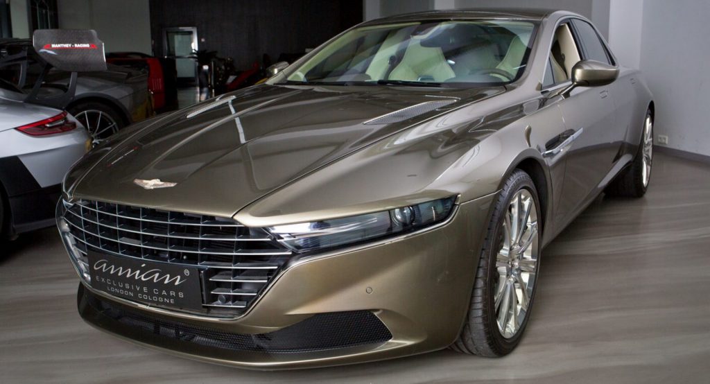Snub The Usual Luxury Sedans And Go For A Rare Aston Martin Lagonda Taraf