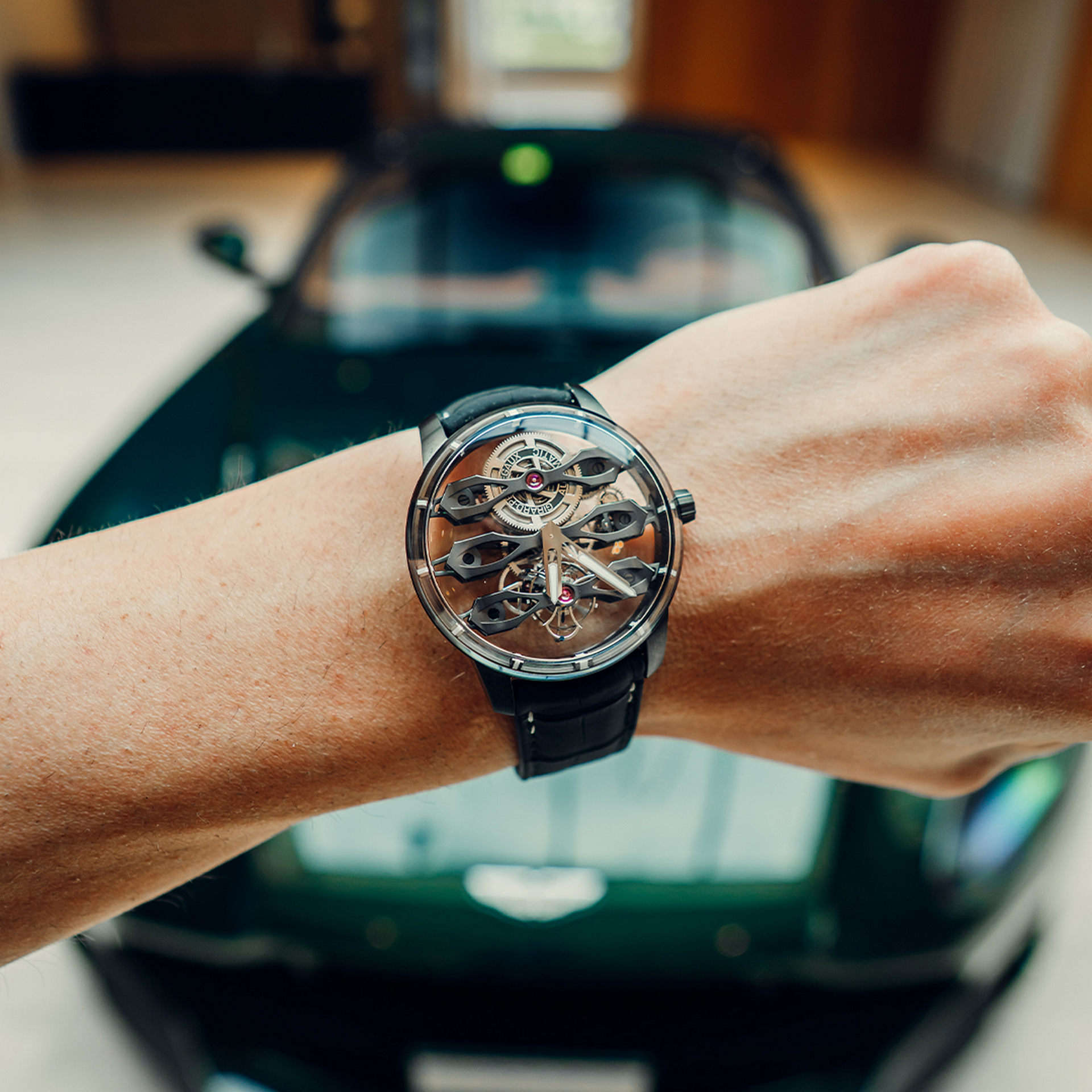 Aston Martin Unveils $146K Timepiece Developed With Girard-Perregaux