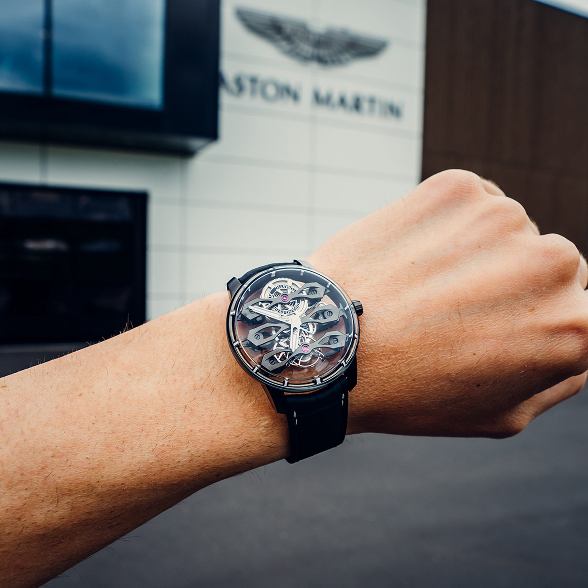 Aston Martin Unveils $146K Timepiece Developed With Girard-Perregaux