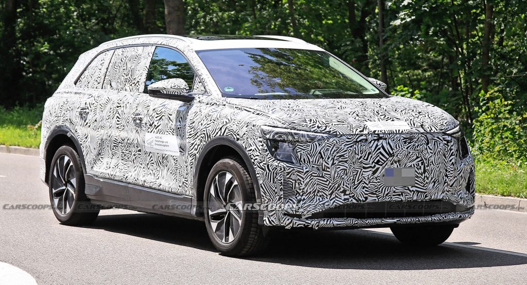 Audi Spotted Testing New All-Electric SUV For The Chinese Market