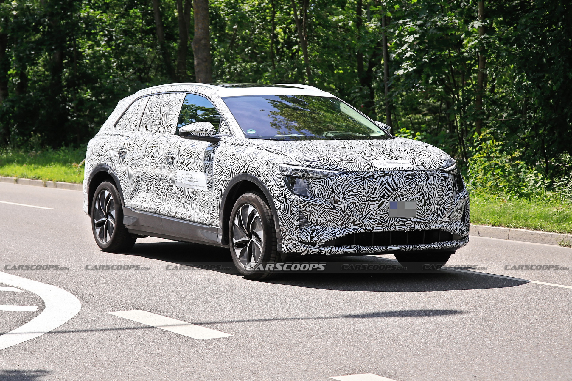 Audi Spotted Testing New All-Electric SUV For The Chinese Market