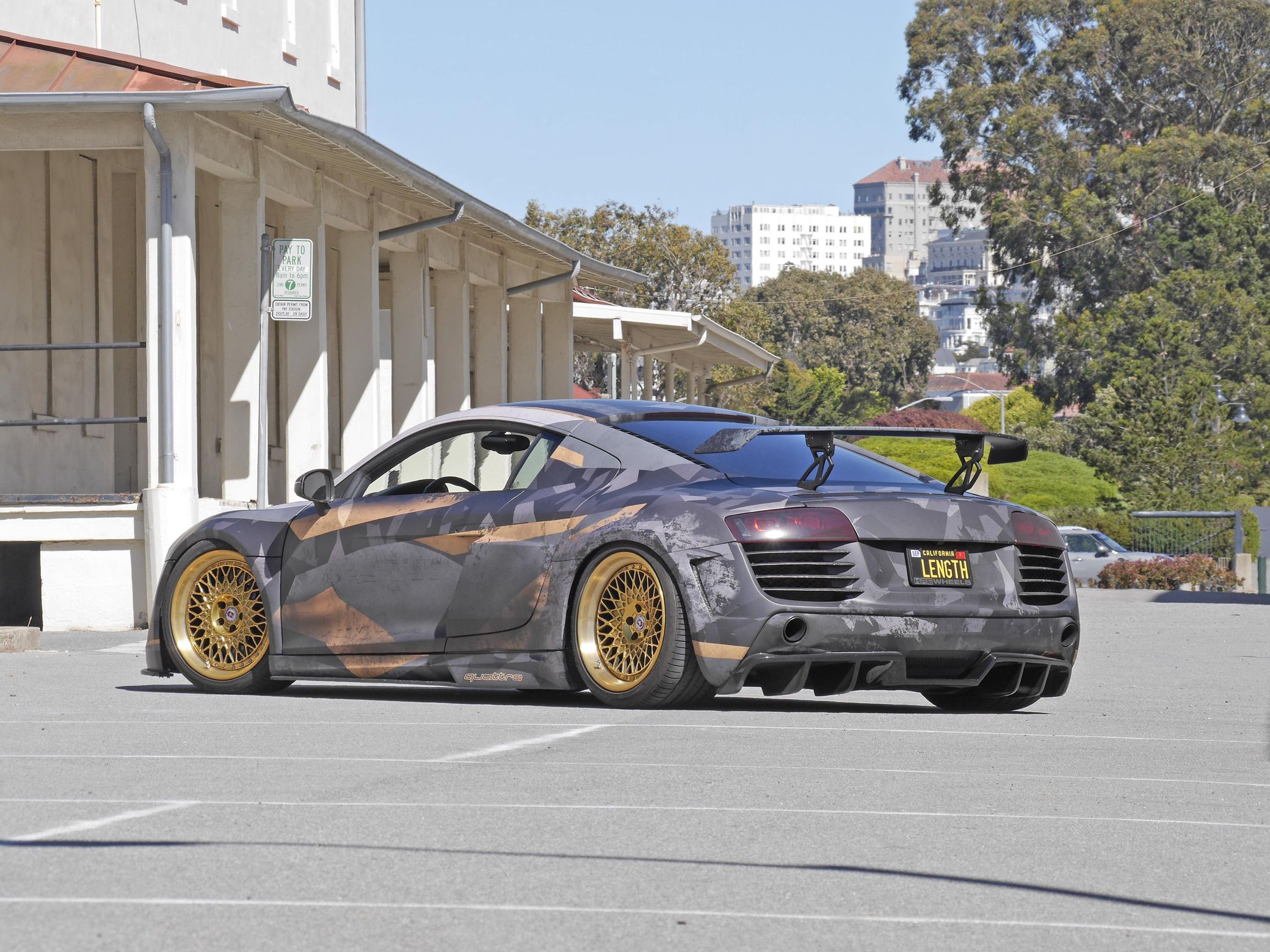 Are You Bold Enough To Drive This SEMA Show Widebody Audi R8?