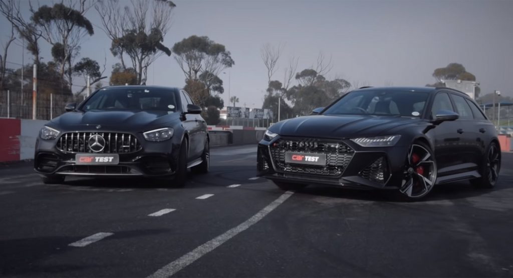  Audi RS6 And Mercedes-AMG E63 S Brawl For Family Car Supremacy