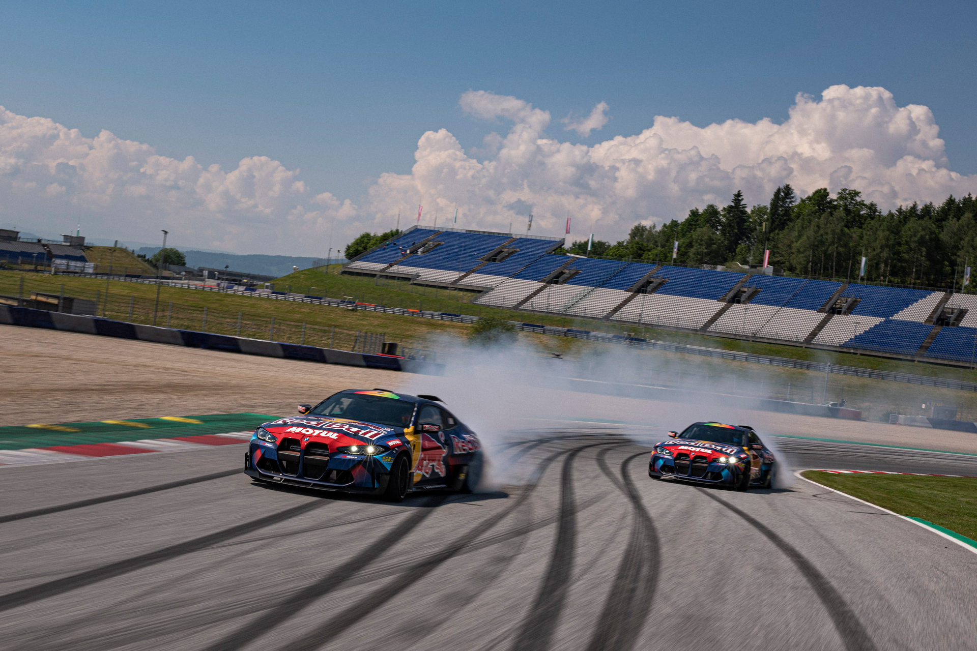 BMW M And The Red Bull Driftbrothers Unveil 1,050 HP M4 Drift Cars