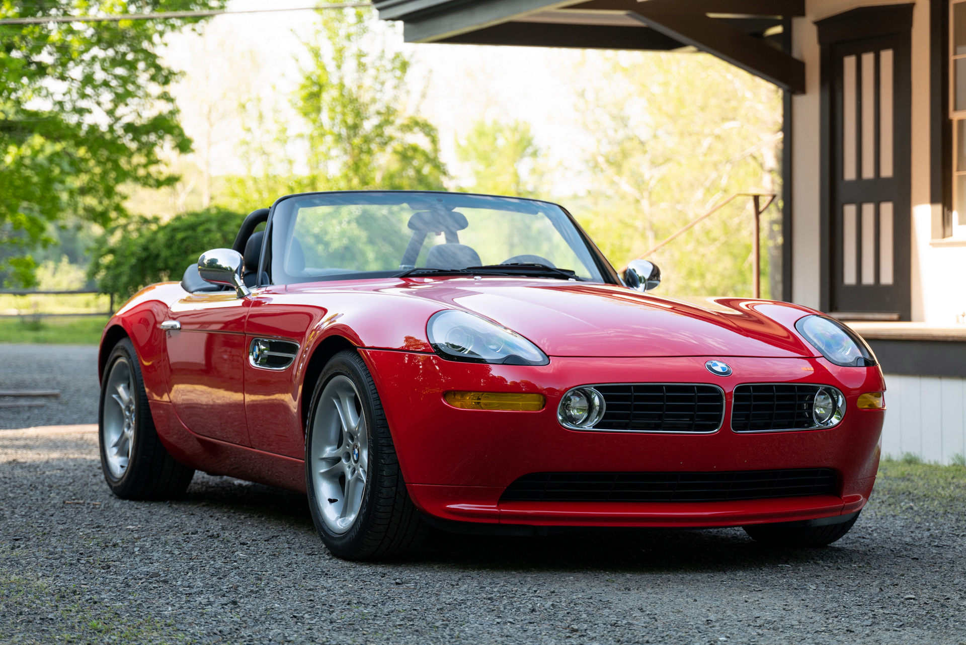 Who Wouldn’t Love To Own This Bright Red BMW Z8?
