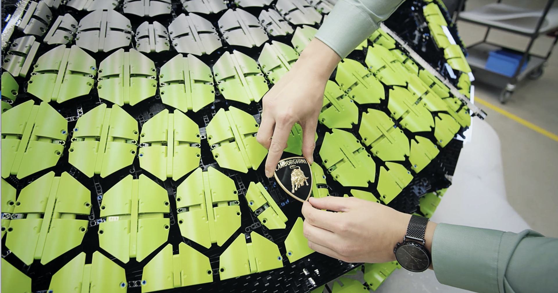 You’ll Wish You Could Buy This Life-Sized Lamborghini Sián Made Entirely Out Of Lego Bricks