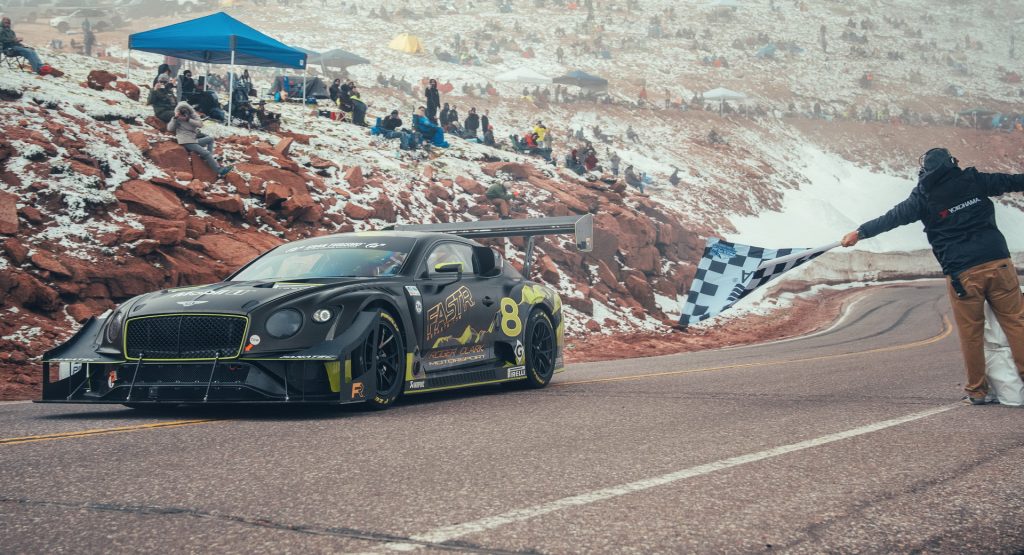 Bentley Denied Pikes Peak “Triple Crown” Due To Shorter Course, Boost Pressure Issue