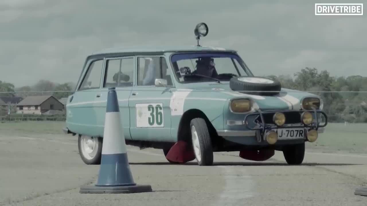 Watch Needell Rag May's Rally Car On Track Carscoops