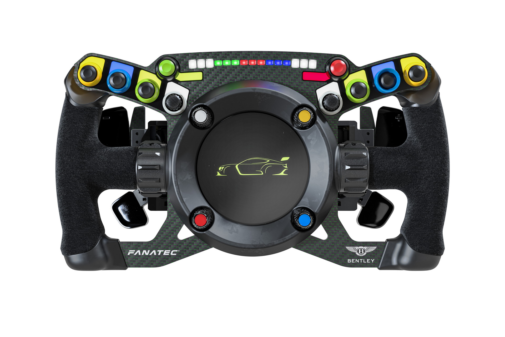 Bentley And Fanatec’s New Steering Wheel Is Equally At Home In A GT3 Car And A Sim Rig