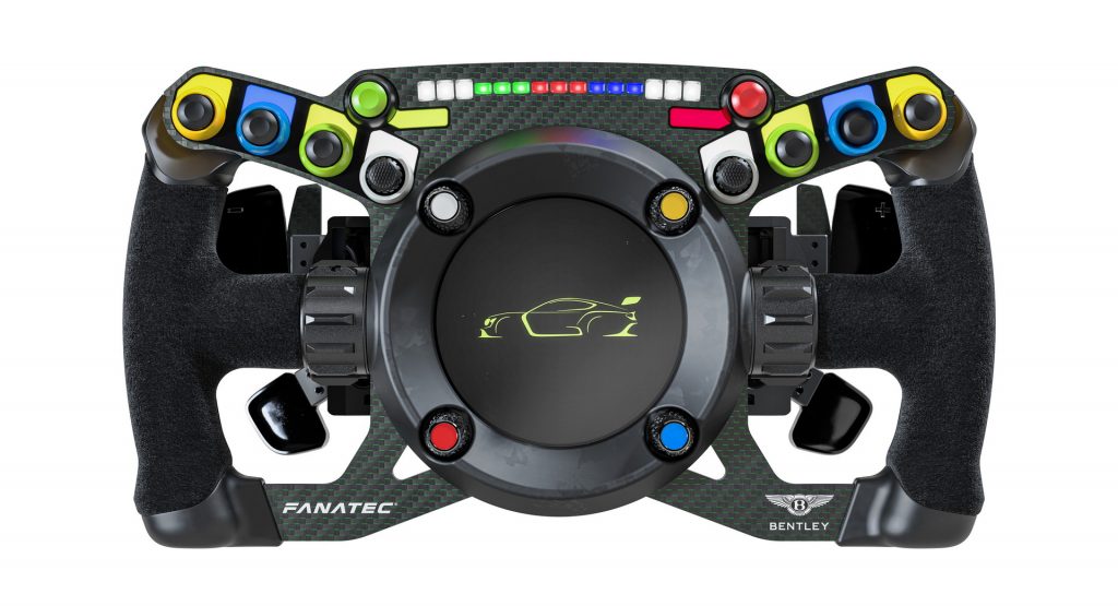  Bentley And Fanatec’s New Steering Wheel Is Equally At Home In A GT3 Car And A Sim Rig