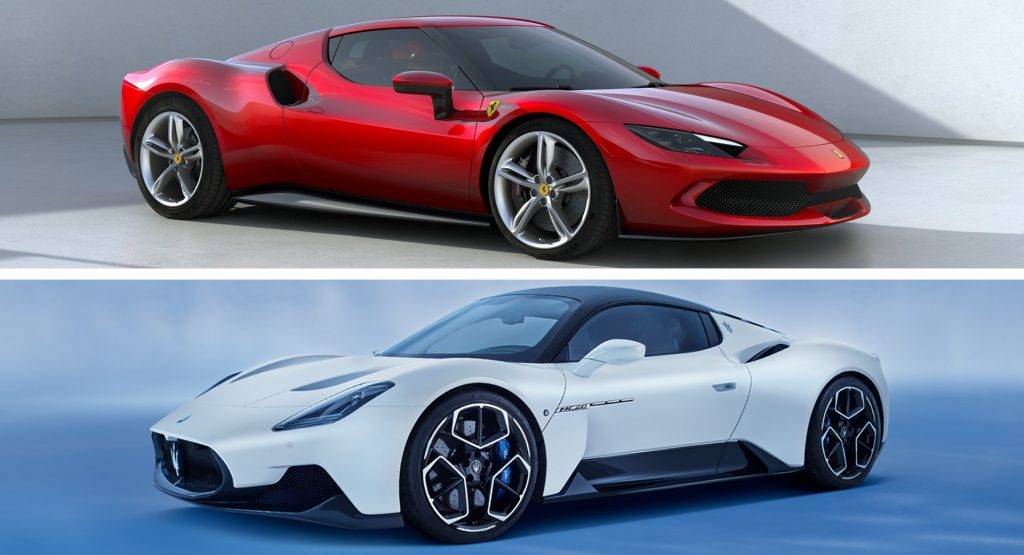  Ferrari 296 GTB Vs. Maserati MC20: Just How Similar Are They?