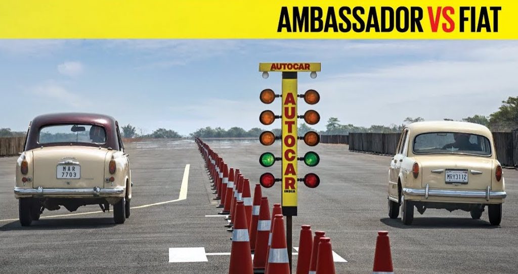 Watch These Hilariously Slow Indian Classics Try To Break Into The 23s At The Drag Strip