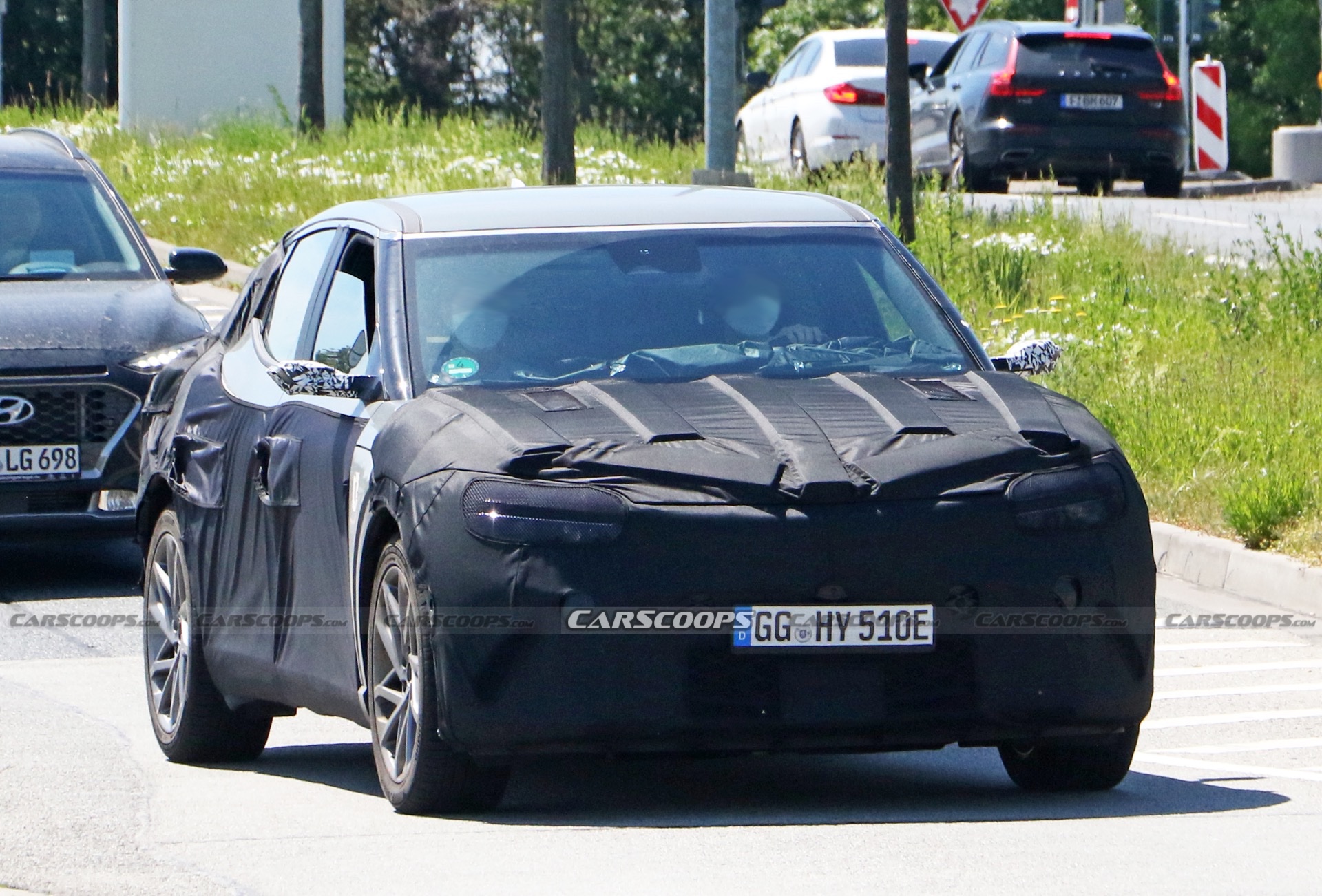 Genesis GV60 EV Spied Testing In Germany As Reveal Time Approaches
