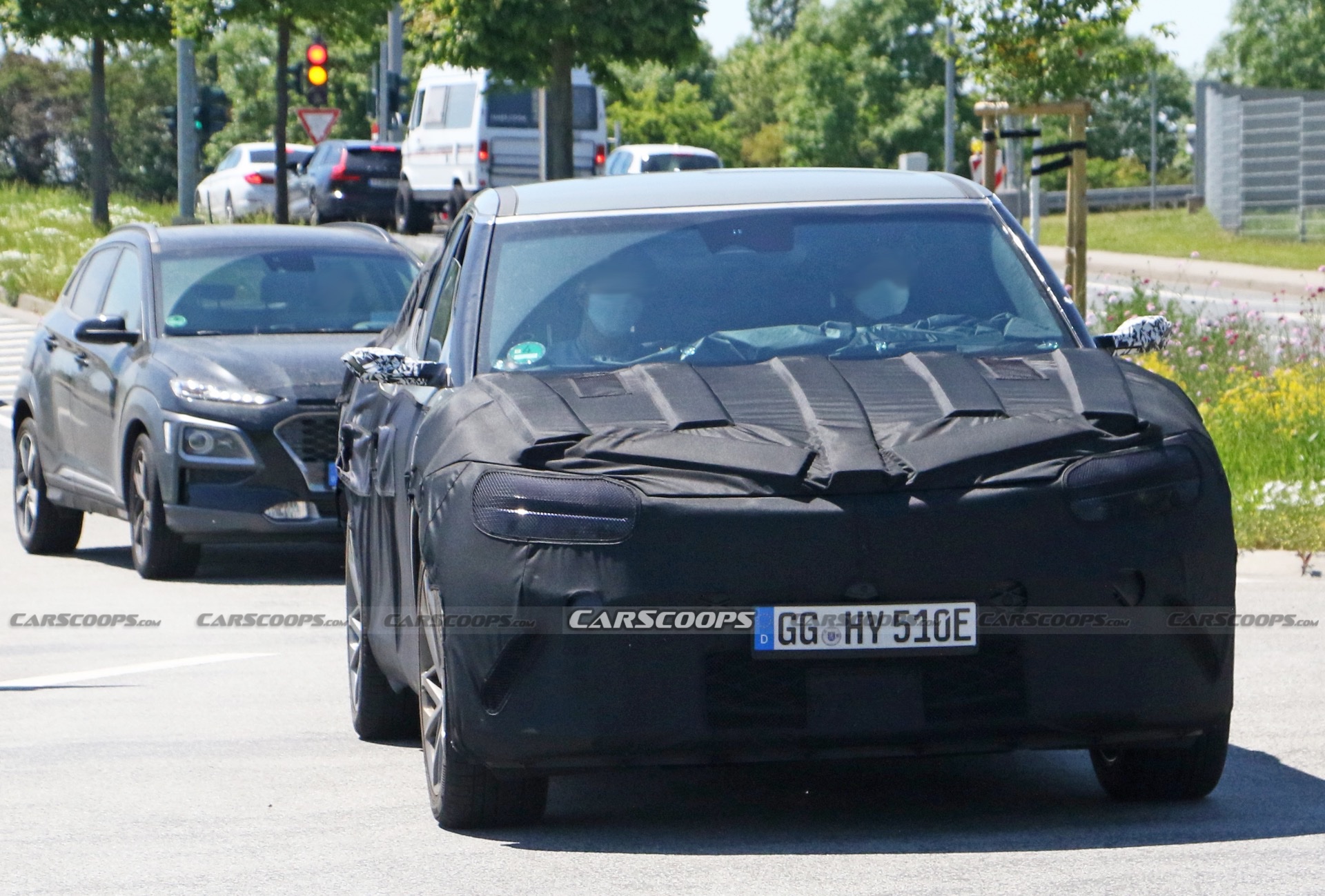 Genesis GV60 EV Spied Testing In Germany As Reveal Time Approaches