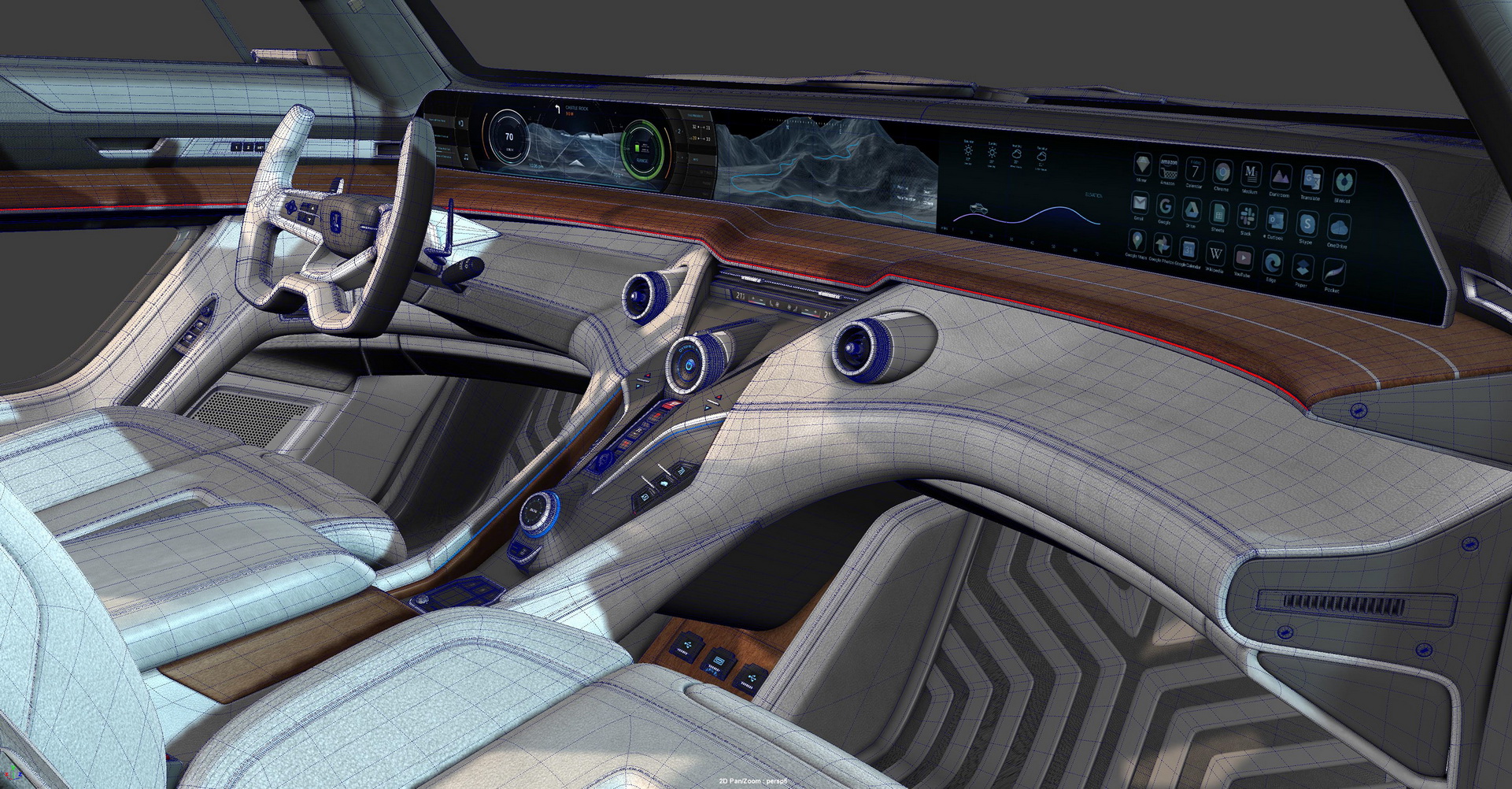 Designer Creates A Honda Ridgeline Electric Pickup For The Future