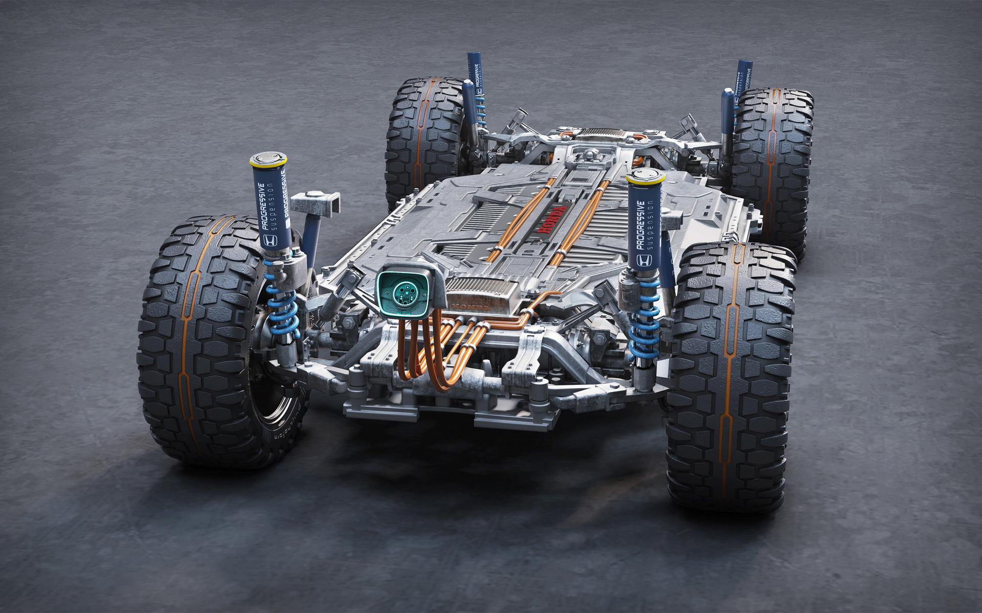 Designer Creates A Honda Ridgeline Electric Pickup For The Future