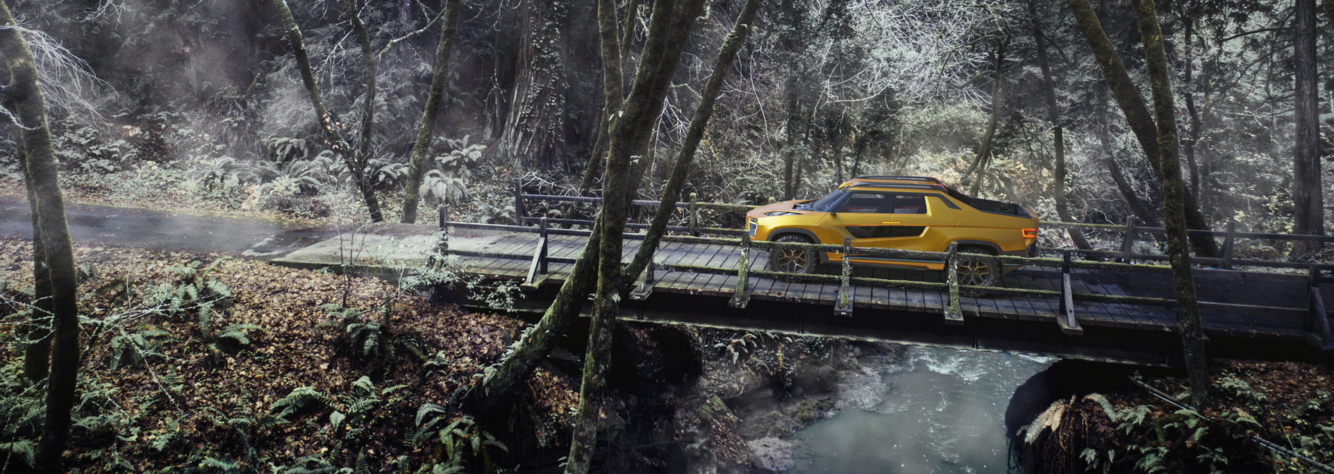 Designer Creates A Honda Ridgeline Electric Pickup For The Future