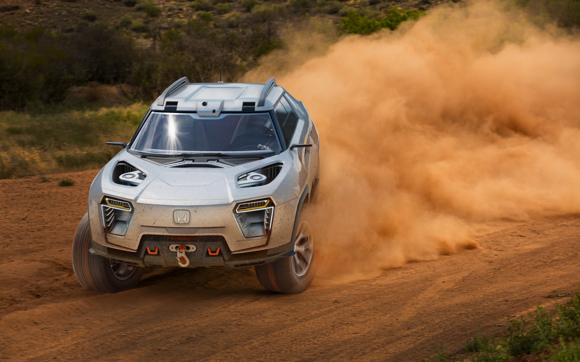 Designer Creates A Honda Ridgeline Electric Pickup For The Future