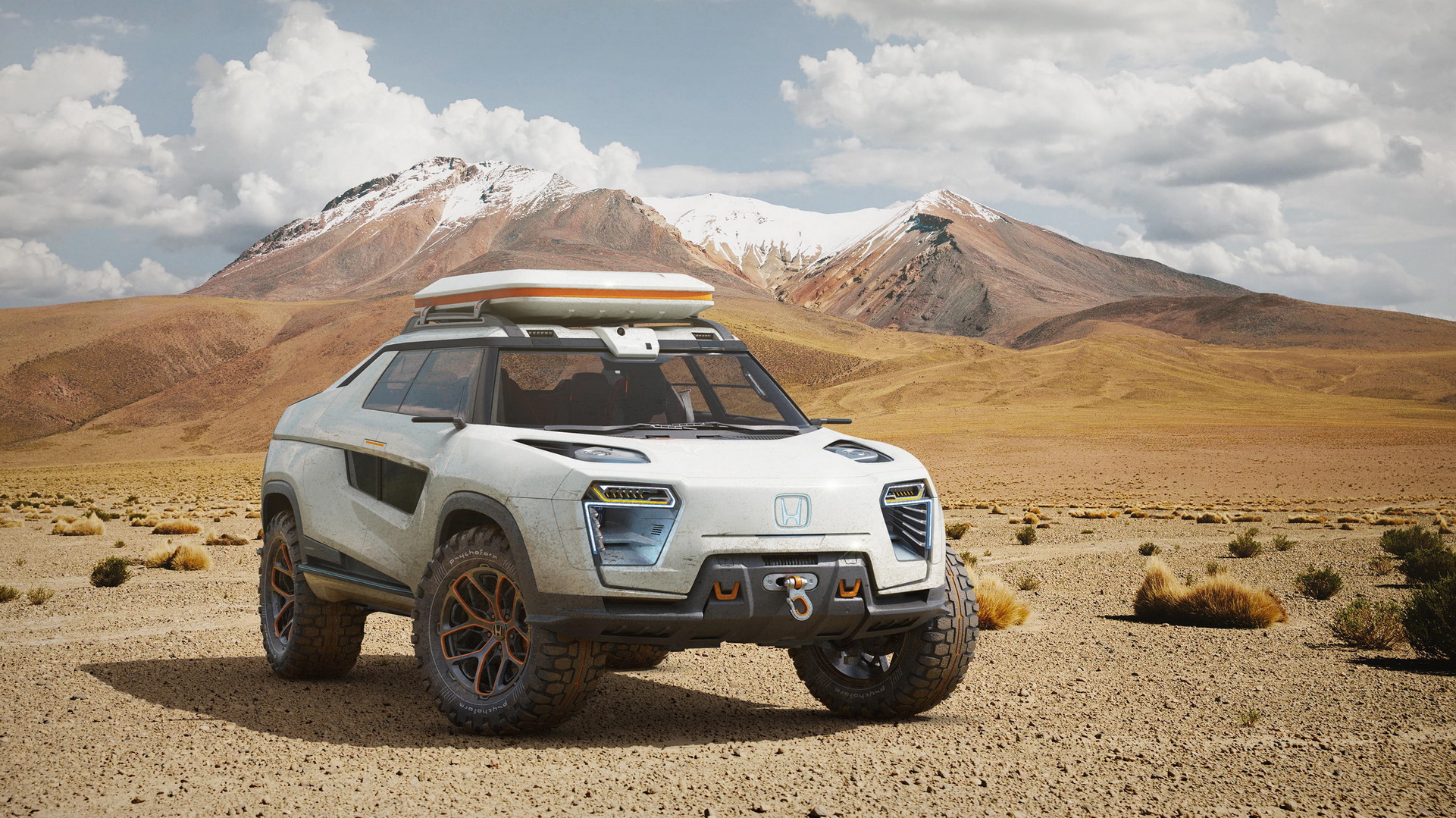 Designer Creates A Honda Ridgeline Electric Pickup For The Future