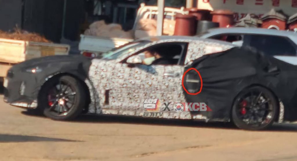 Is Kia Testing A Mid-Engine Hydrogen Model With A Stinger Body?