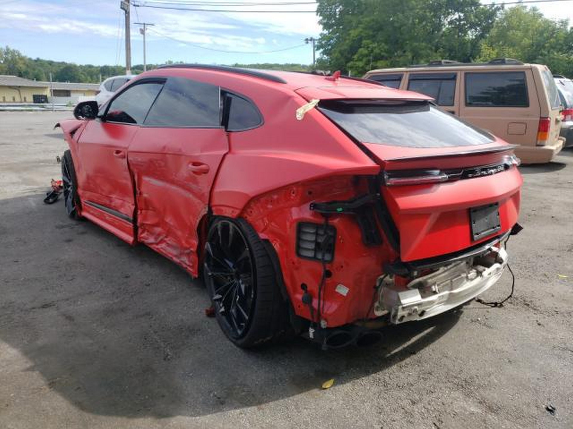 What’s The Most You’d Pay For This Matte Red Lamborghini Urus And What Would You Do With It?