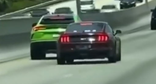  Florida Cops In Undercover Ford Mustang Pull Over Lamborghini Urus