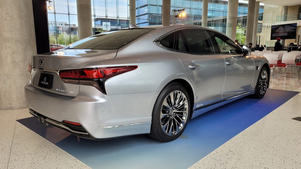 We Go Hands-Free In A 2022 Lexus LS 500h Prototype, Test Its New